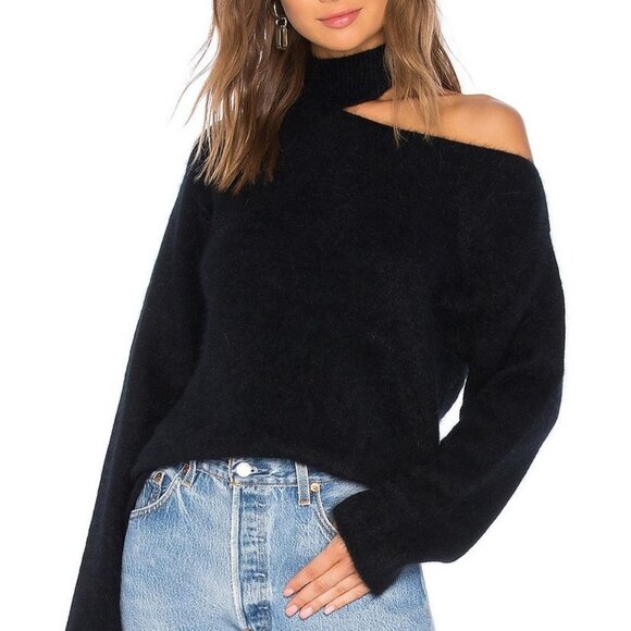 RTA Langley Sweater in Black - Picture 6 of 9